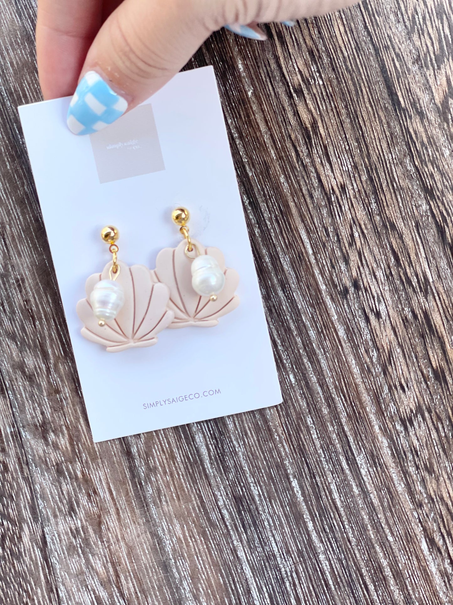 Seashell With Pearl | FINAL SALE
