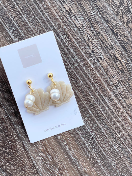 Seashell With Pearl | FINAL SALE